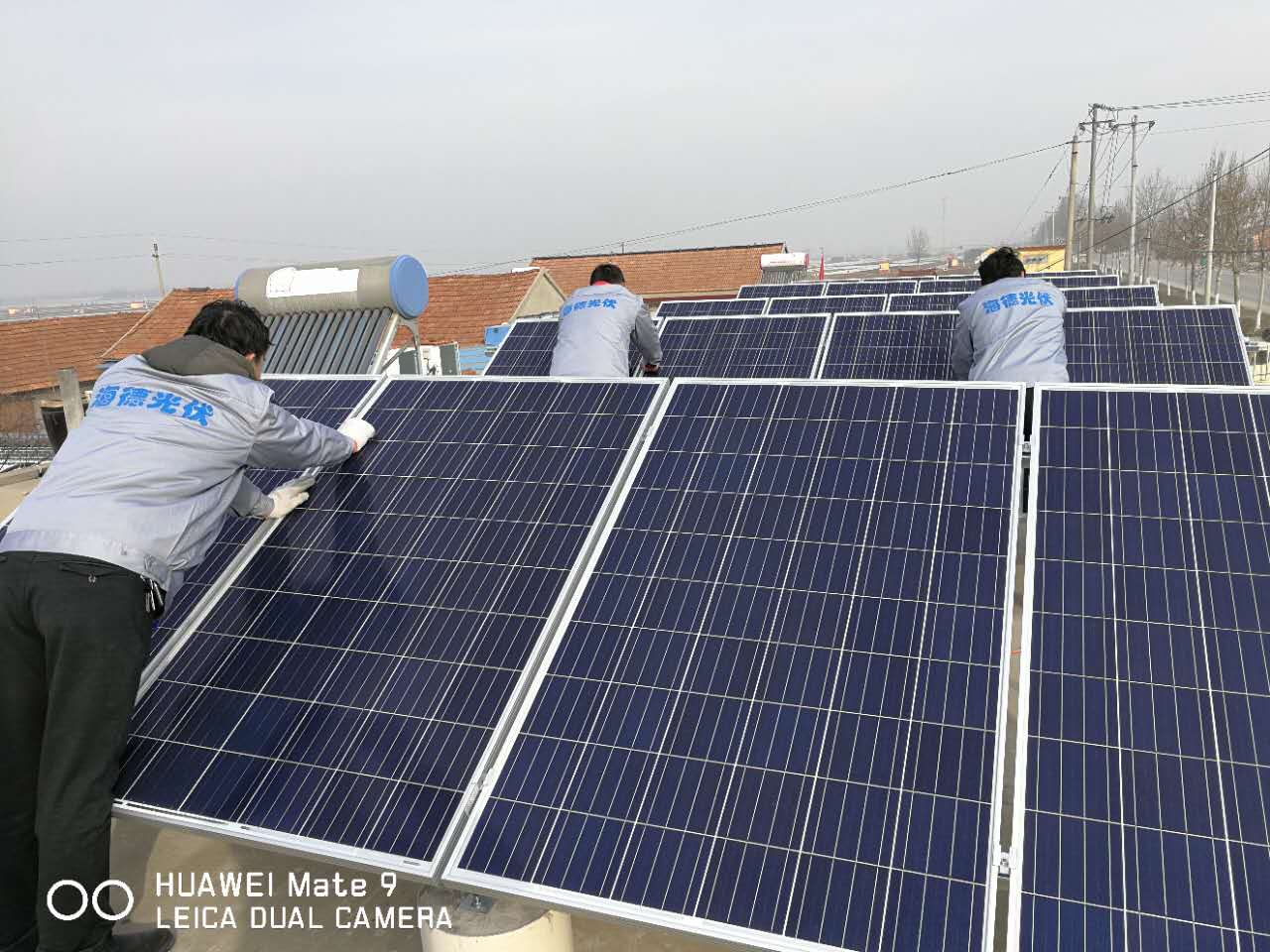 海德光伏平屋頂戶用光伏發(fā)電項(xiàng)目示例